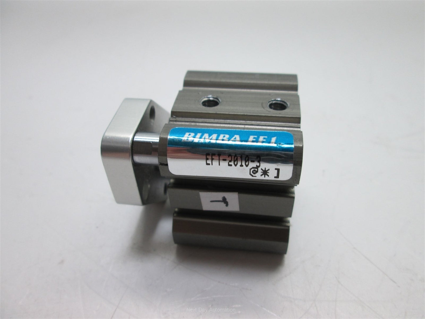 Used Bimba EFT-2010-3 Cylinder, Double Acting, 20mm Bore, 10mm Stroke