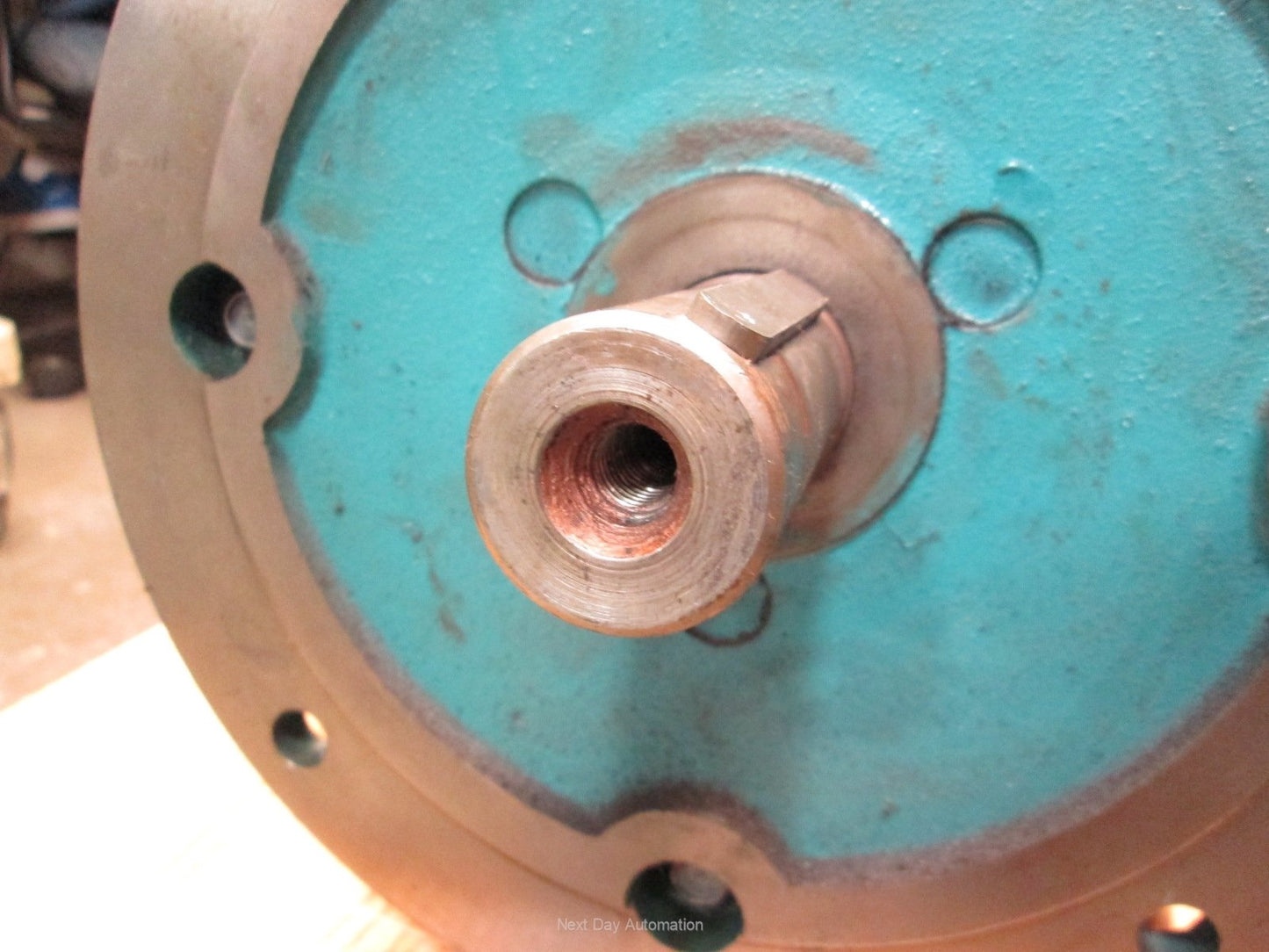 Used Brook Crompton 5927211WA 10HP AC Motor 230/460VAC 1750RPM 3PH FR W-DA132MR-D