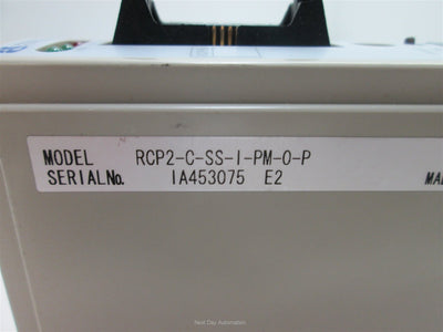 Used Robo Cylinder RCP2-C-SS-I-PM-O-P Controller, 24VDC Supply, PNP I/O Signal