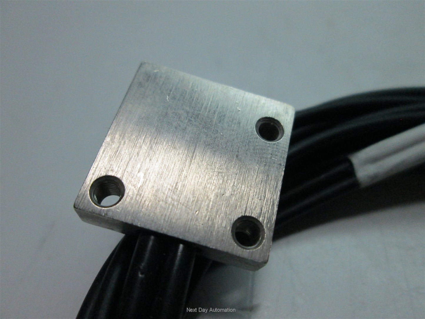 Used Automation Sensors, Fiber Optic Sensor Cable, approx 0.450" x 0.010", 80" Long