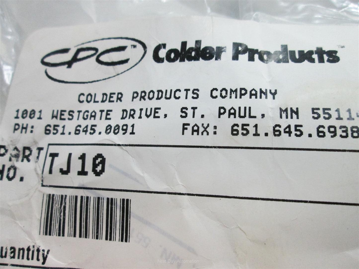 Used Colder Products Company TJ10 Tube Jacketing, Black, *35~40 Feet Long*