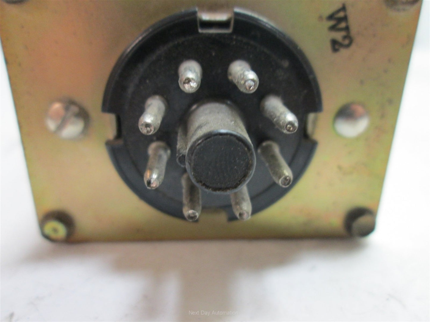 Used Dayton 6X601C Solid State Time Delay Relay, On Delay, 9-900Sec. In: 120VAC