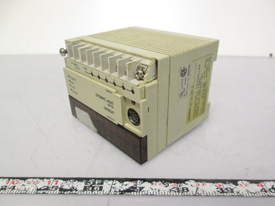 Used Omron SP10DR-D Programmable Logic Controller 24VDC 6 In 5 Out *Broken Terminal*