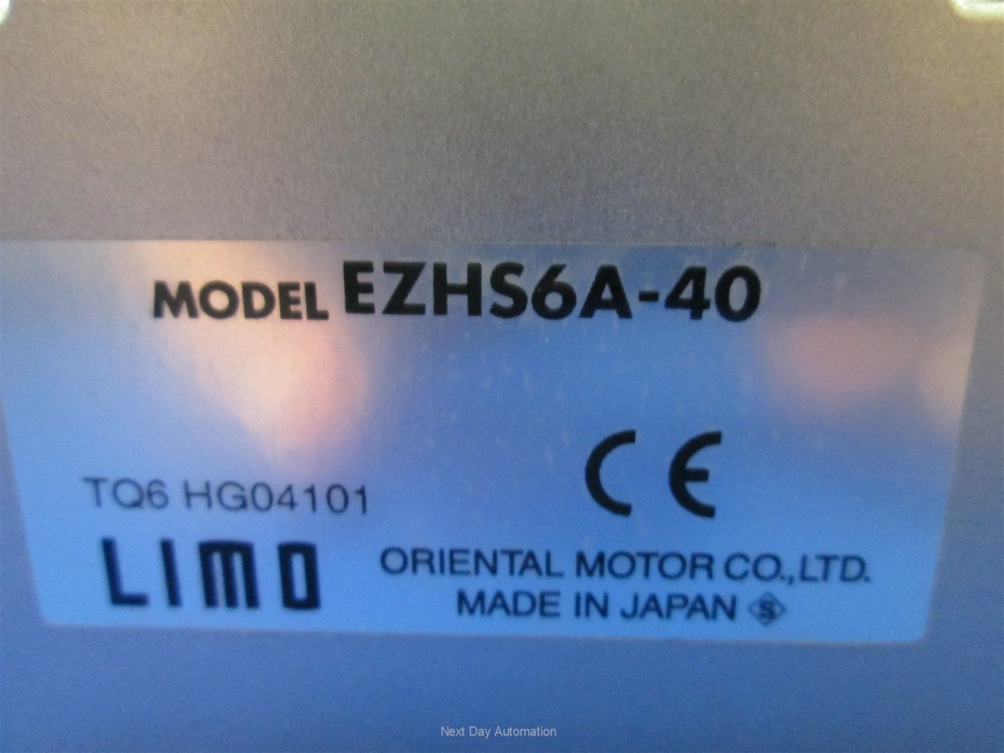 Used Oriental Motor LIMO EZHS6A-40 Linear Slide with EZMC24 I-A Controller *Damage*