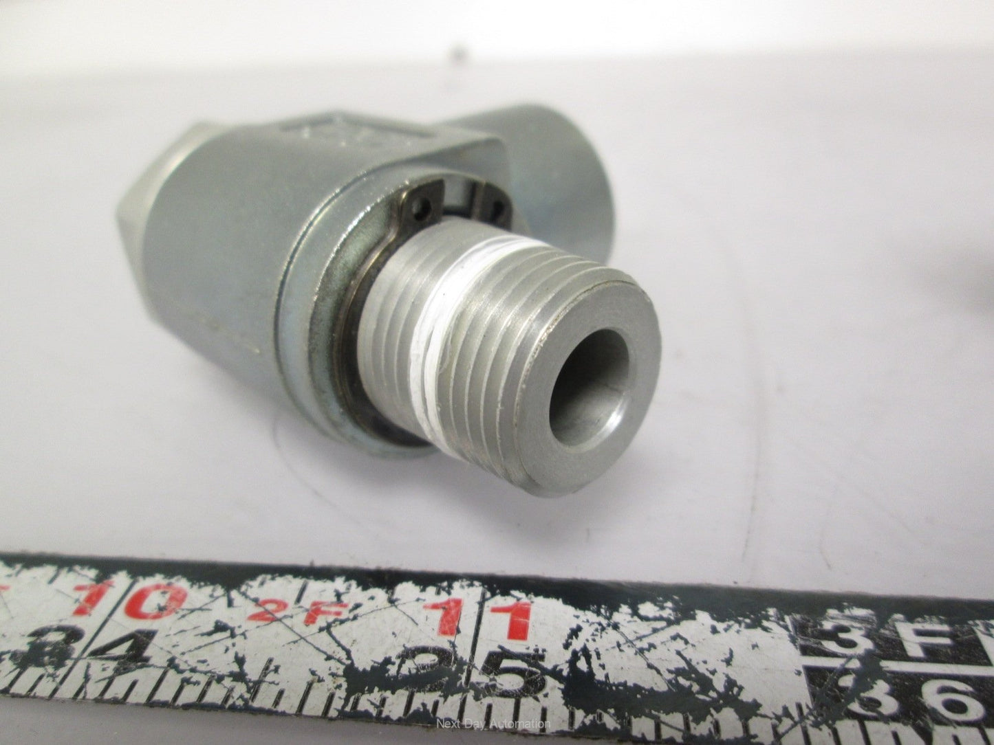 Used Lot of 2 Festo Flow Control Valves 4.4-145PSI 3/8" NPT
