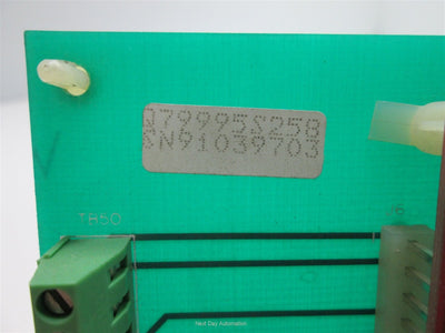 Used Full Dancer Q7995S258 Control Board, For a Warner Electric Seco DC Drive Q7006