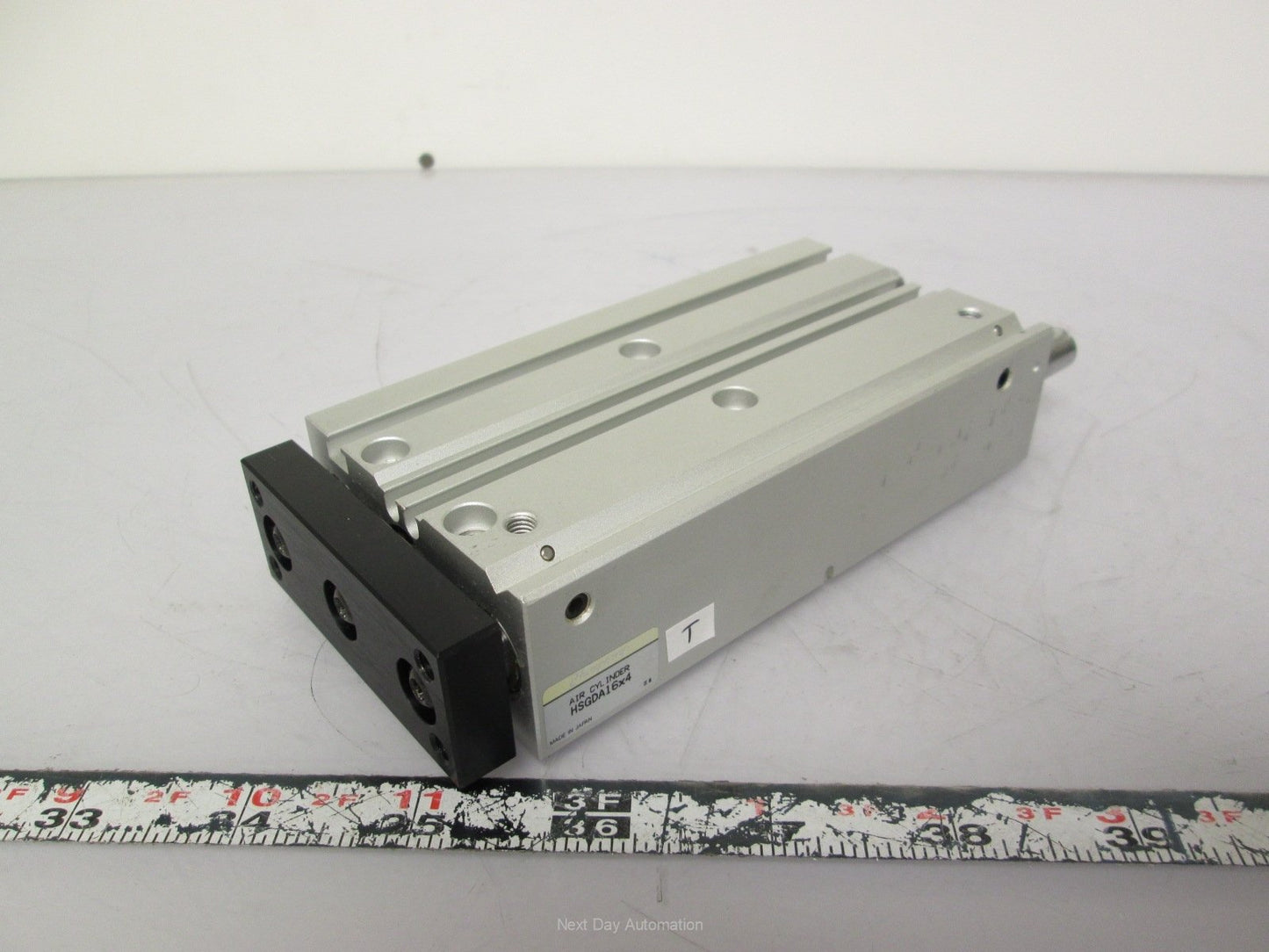 Used Humphrey HSGDA16x4 Guided Cylinder 16mm Bore 4" Stroke 22-145PSI