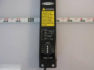 Used Banner PVA300P6R (50790) Light Screen Receiver