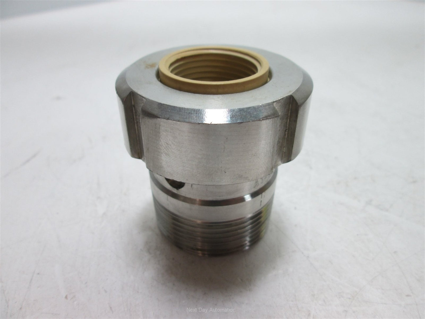 Used Yokogawa FS40-S22-TP Subassembly Flowfitting, Stainless Steel, 1-1/4" NPT
