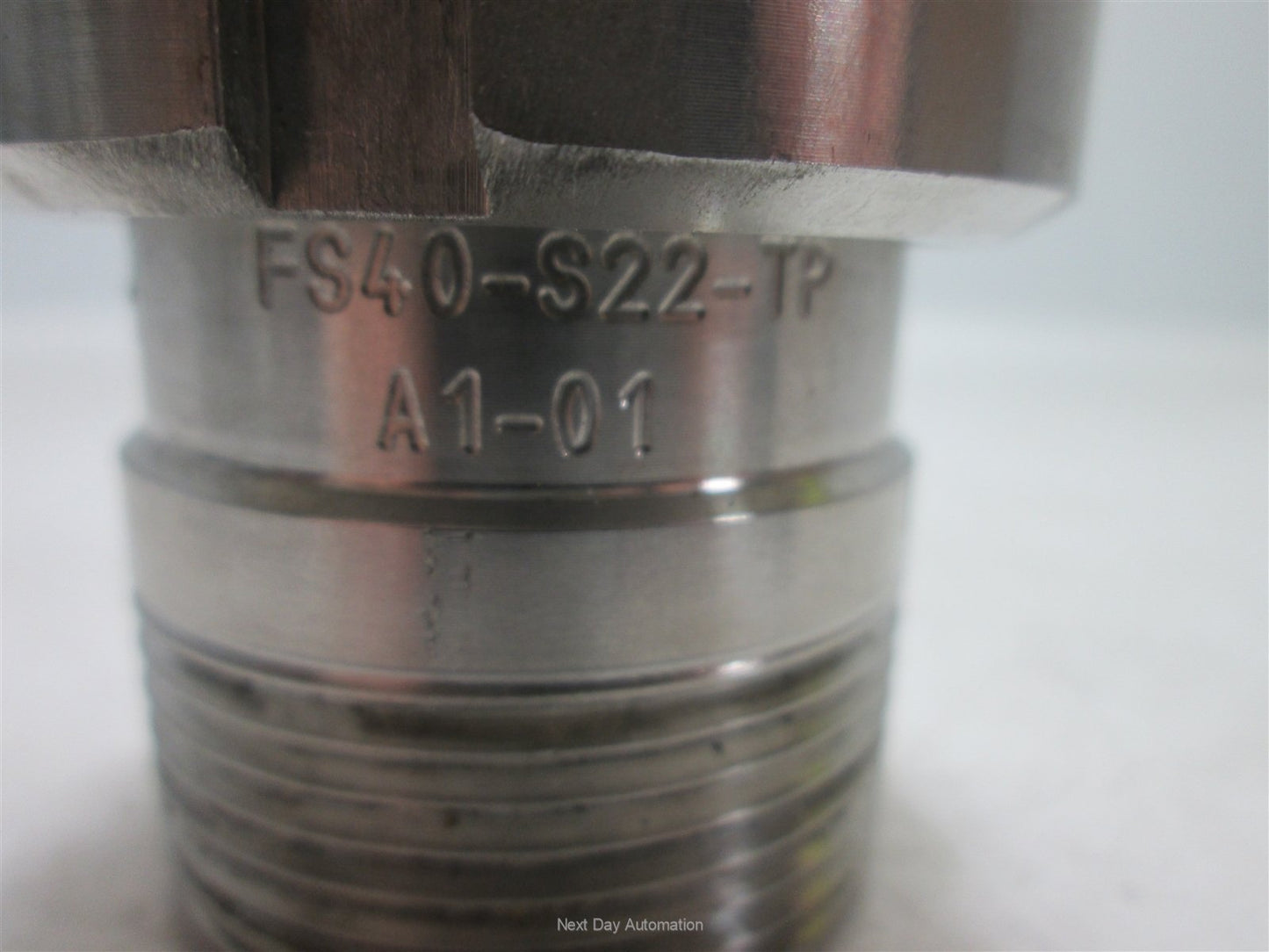 Used Yokogawa FS40-S22-TP Subassembly Flowfitting, Stainless Steel, 1-1/4" NPT