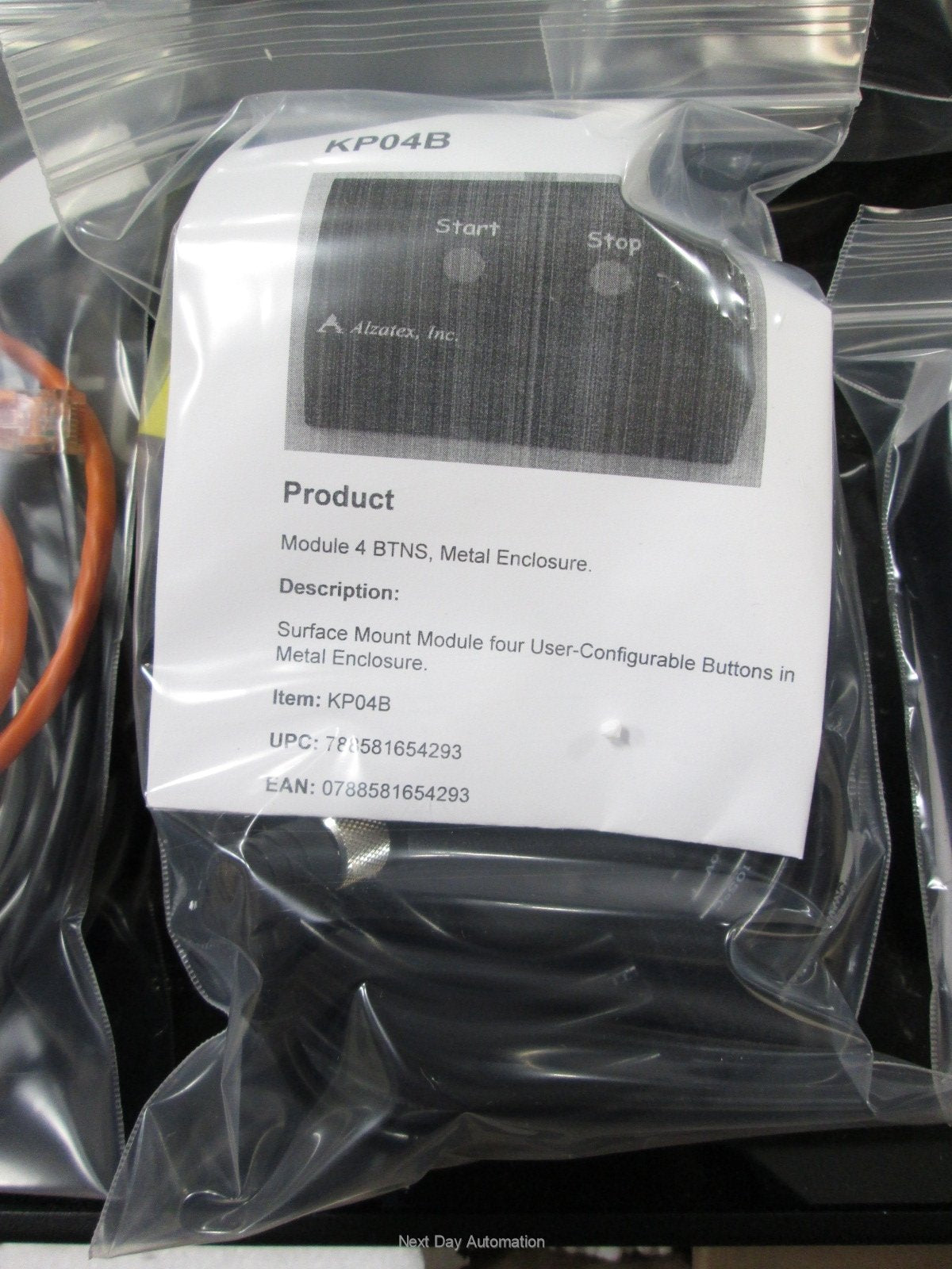 Used Alzatex ALZP14 Production Monitor with TAKT Timer 12-24VDC 0.6A 7-Segment LED