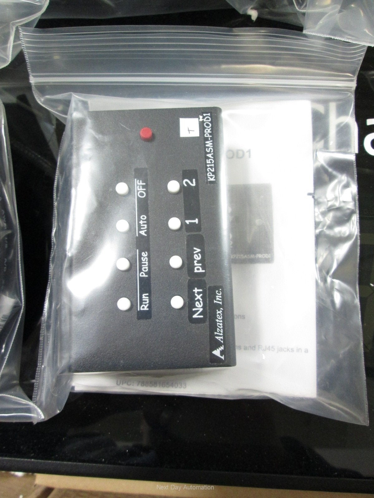 Used Alzatex ALZP14 Production Monitor with TAKT Timer 12-24VDC 0.6A 7-Segment LED