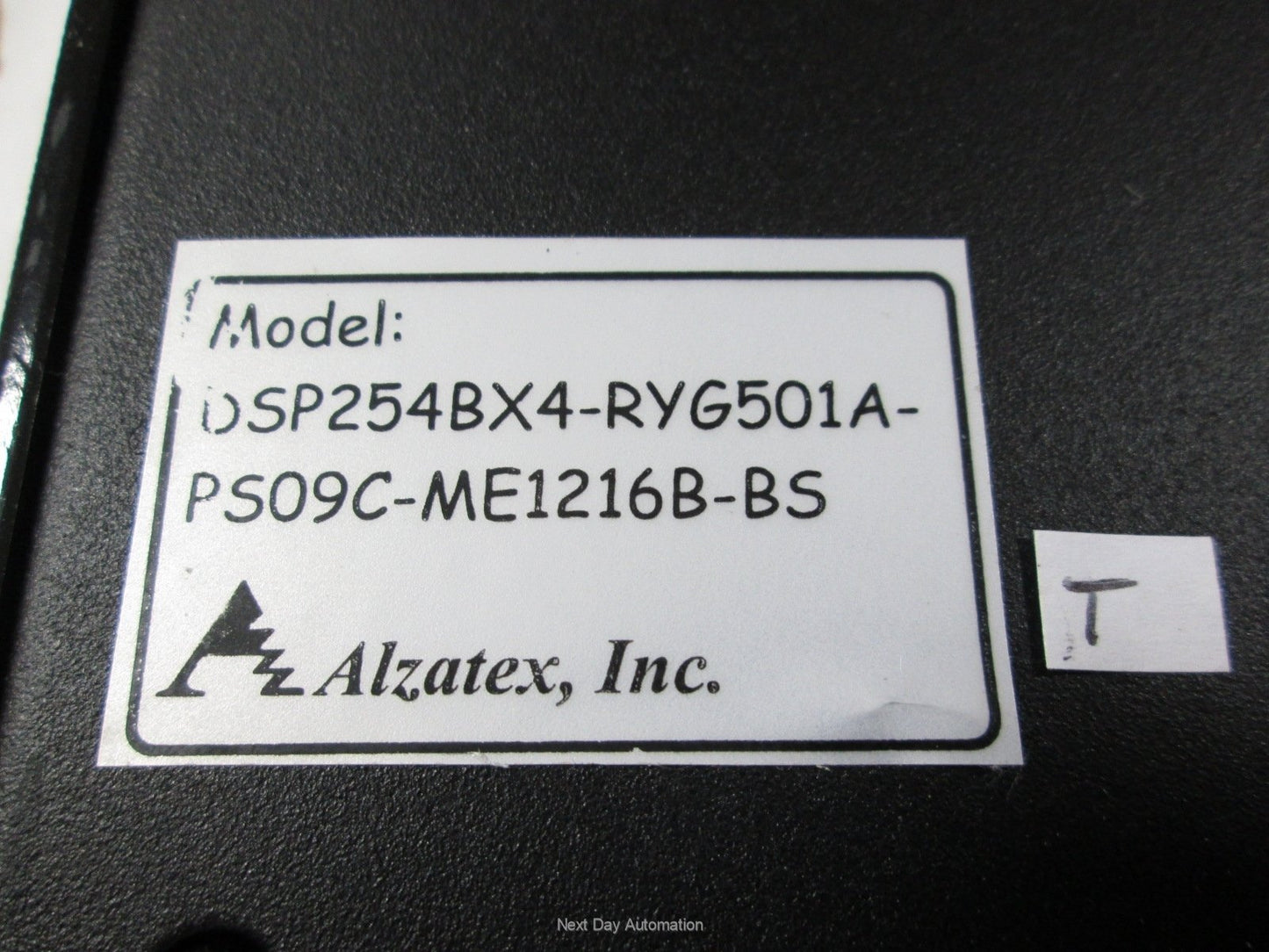 Used Alzatex ALZP14 Production Monitor with TAKT Timer 12-24VDC 0.6A 7-Segment LED