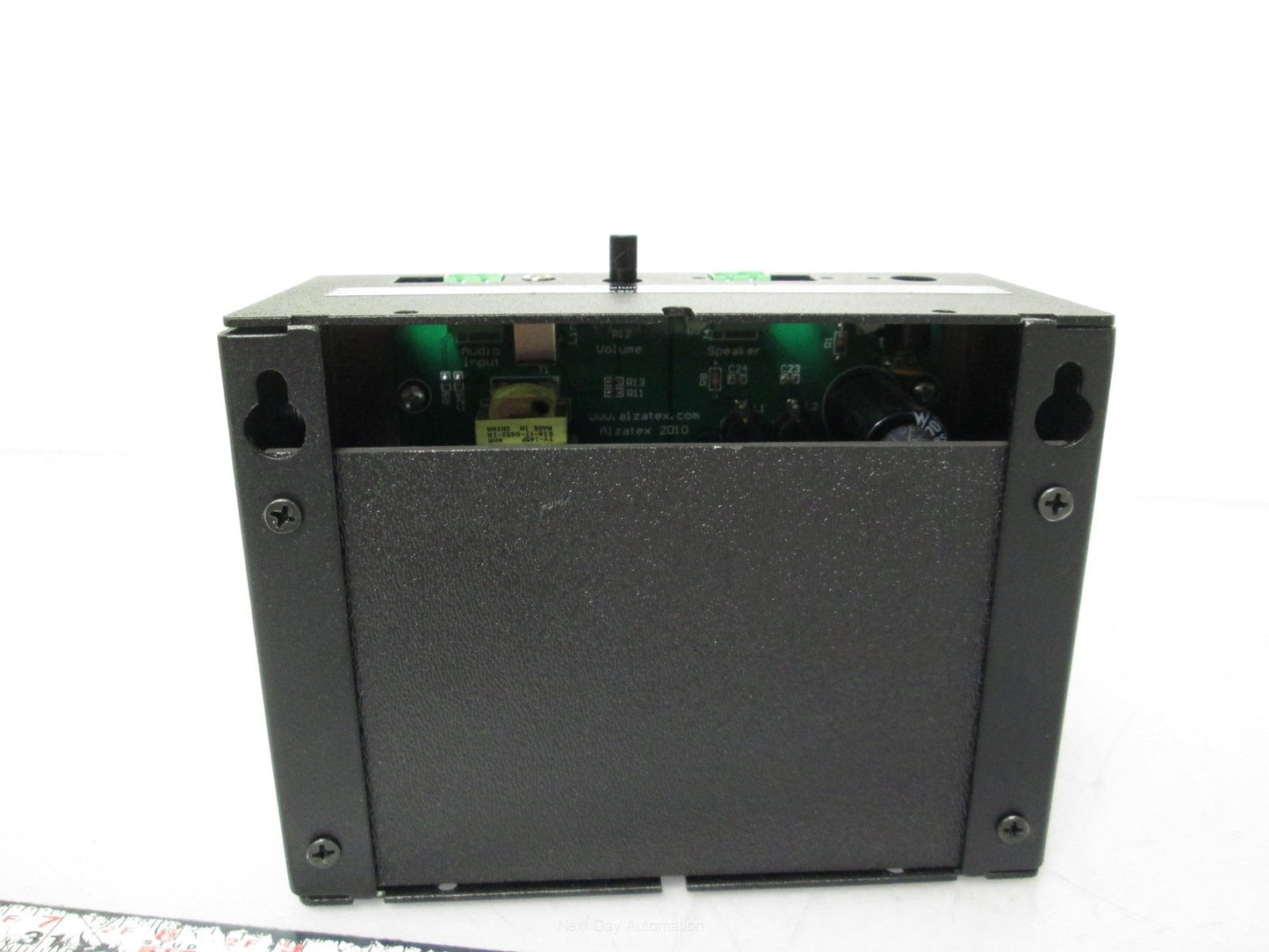 Used Alzatex AP1X30W Audio Amplifier 30W Mono Signal 10-28VAC or 12-36VDC
