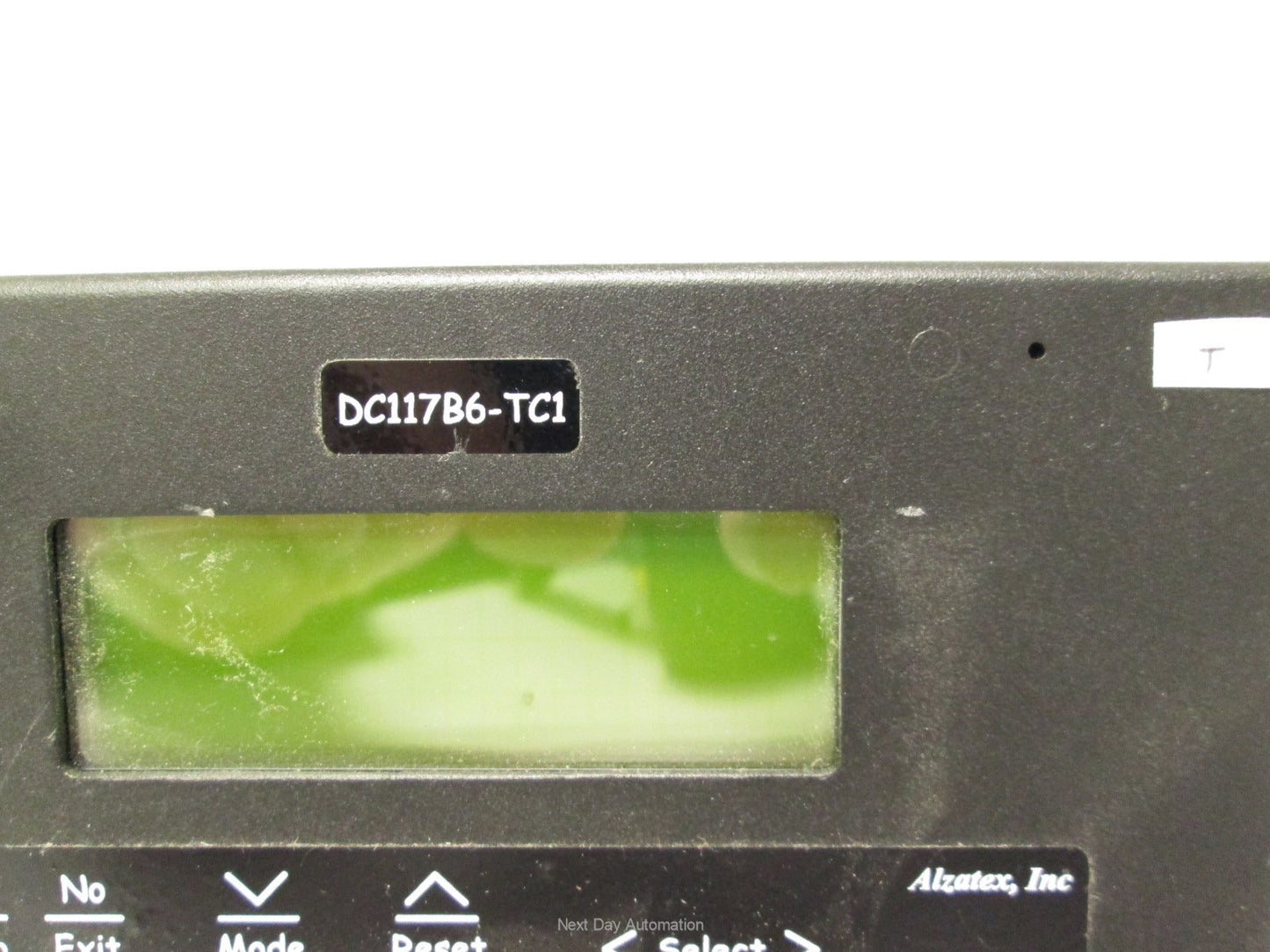 Used Alzatex DC117B6-TC1 Control Unit for Process Management Board 10-18VAC 12-24VDC