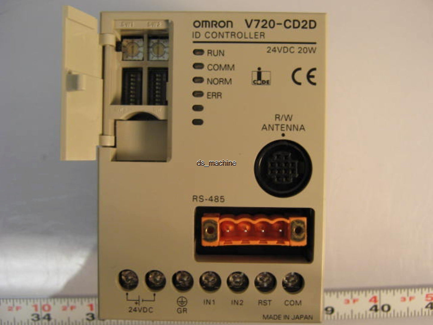 New Omron V720-CD2D RFID Controller