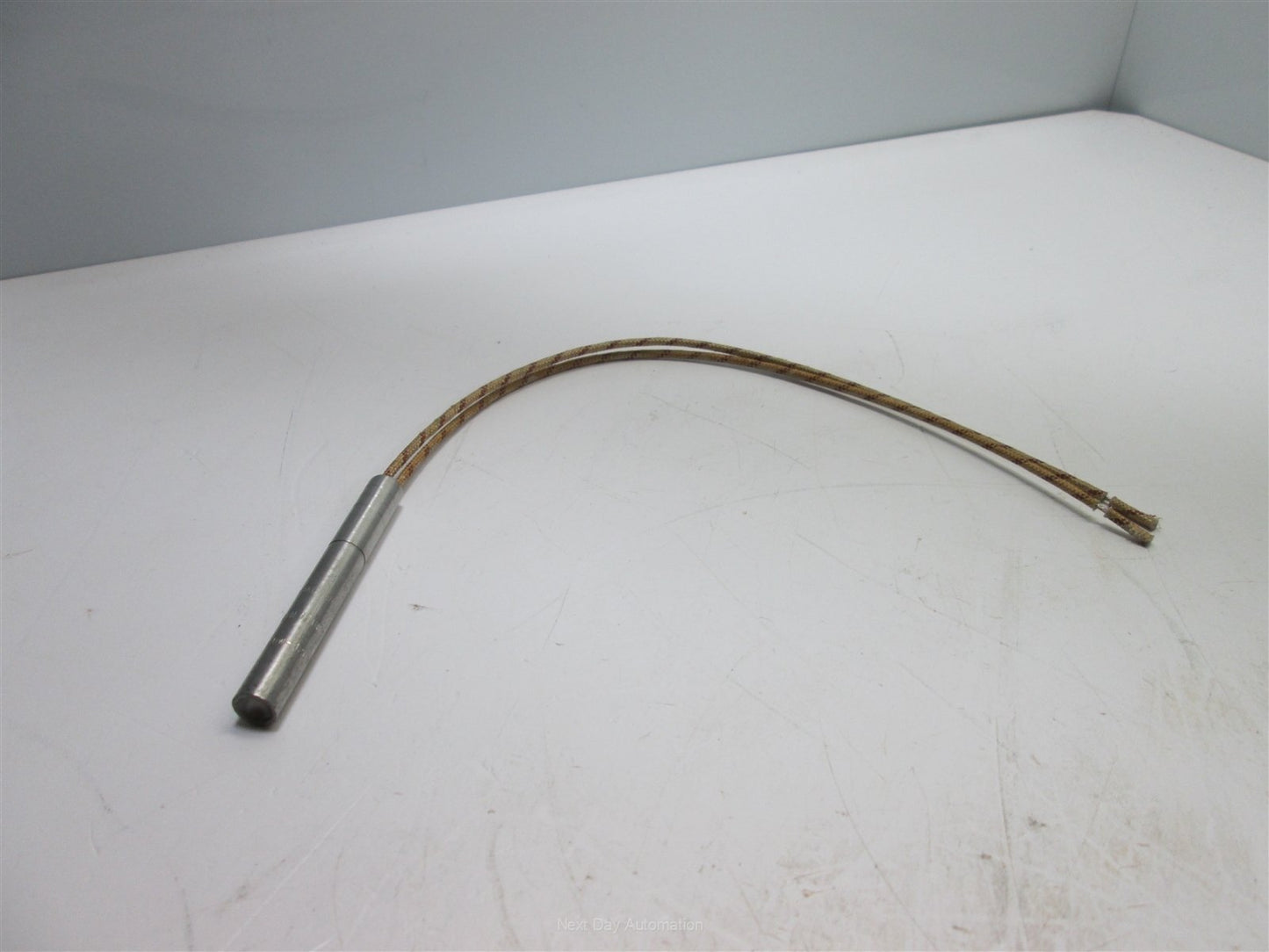 Used Thermal 9905 Heater Cartridge, 120VAC 40W, 0.35" Diameter x 3" Long, 10" Leads