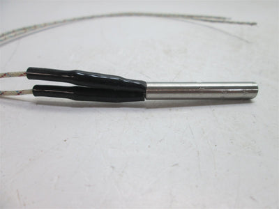 Used Thermal 0301 Heater Cartridge, 120VAC 40W, 1/4" Diameter x 1.5" Long, 12" Leads
