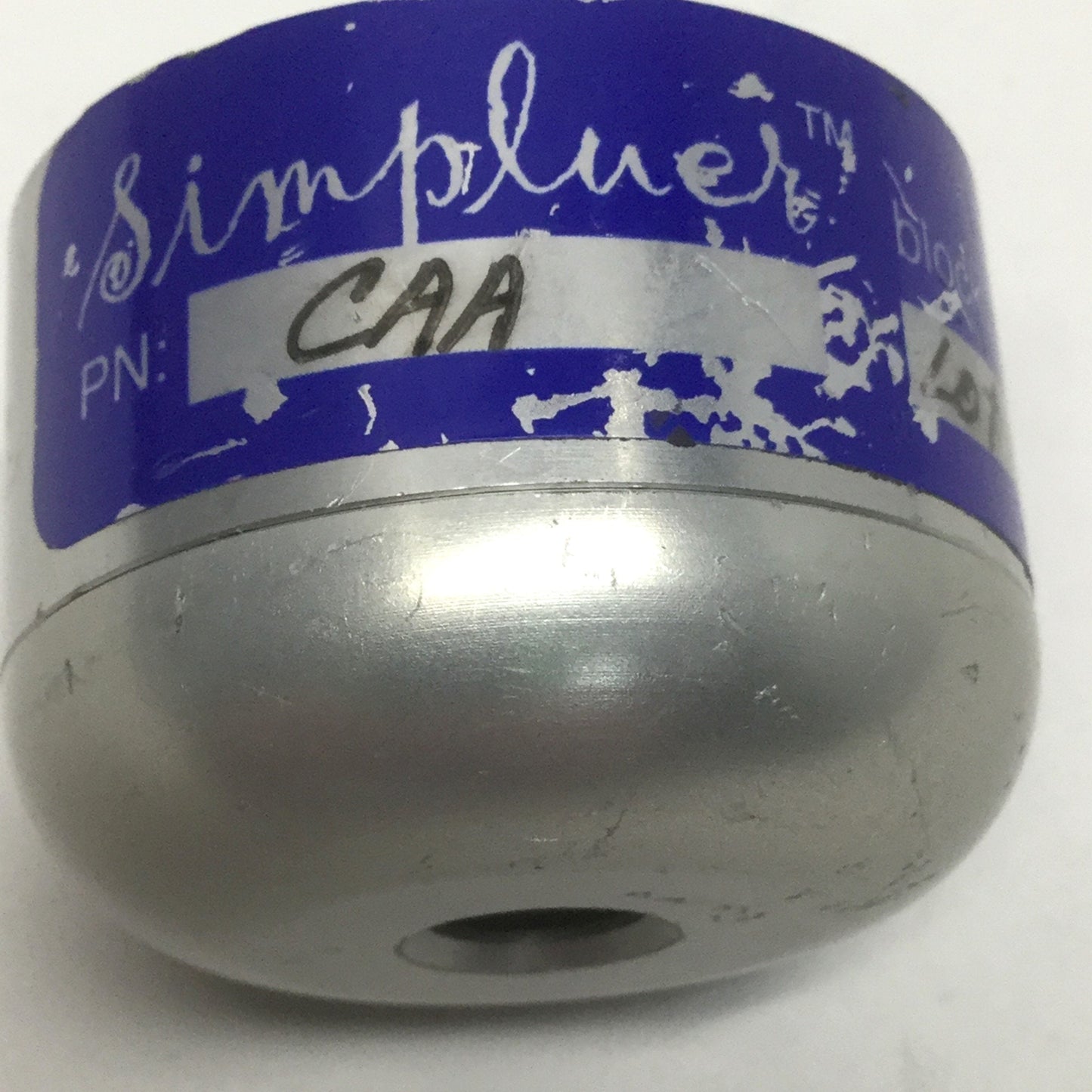 Used Blockwise CAA Simpluer Panel Mount Quick Connector For Luer Fittings, 100psi
