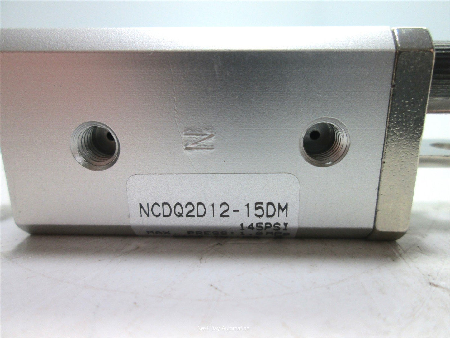 New SMC NCDQ2D12-15DM Compact Cylinder, Bore: 12mm, Stroke: 15mm, Ports: M5