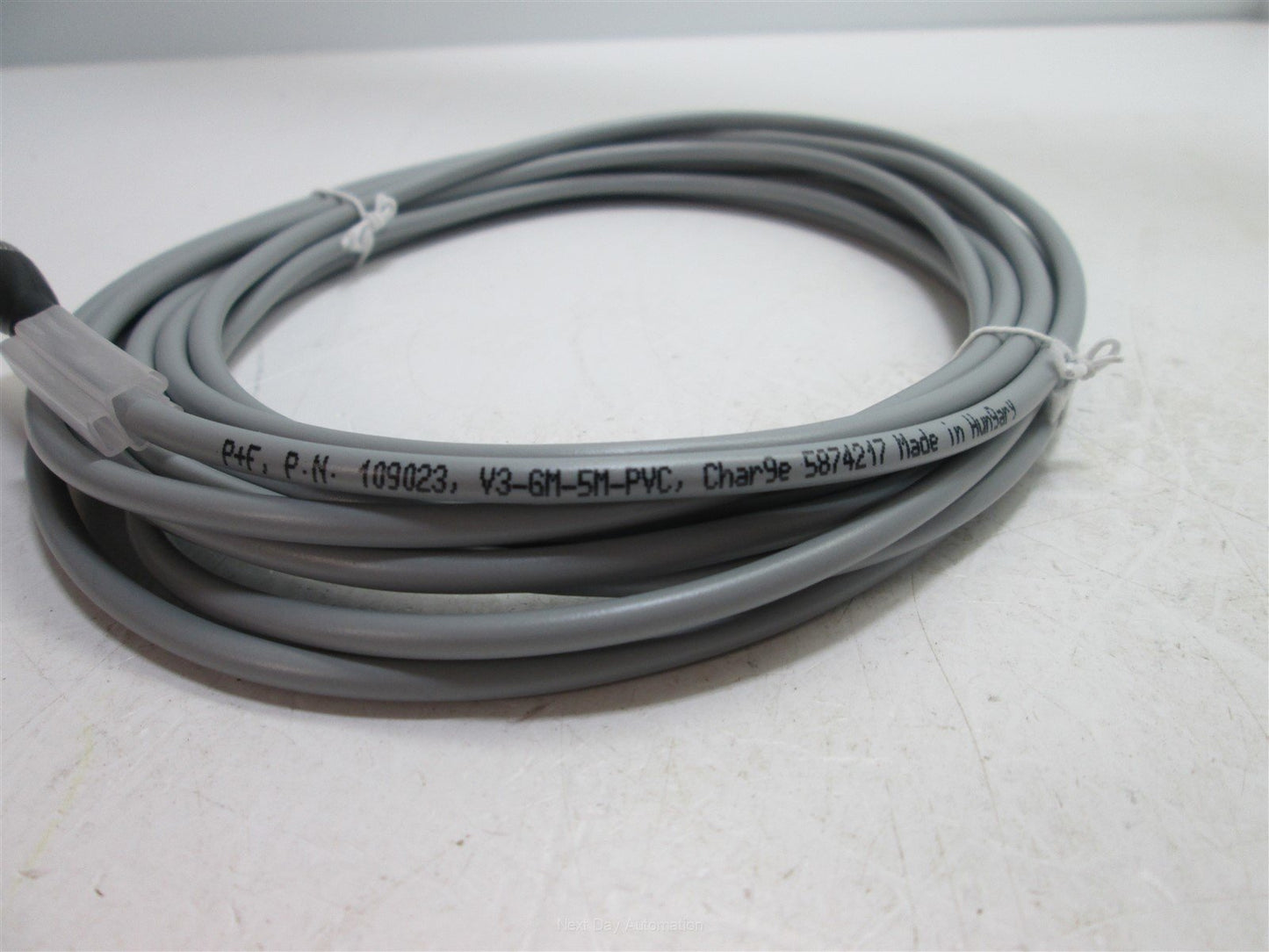 Used Pepperl+Fuchs V3-GM-2M-PVC Female Cordset, Straight M8 Female Connection