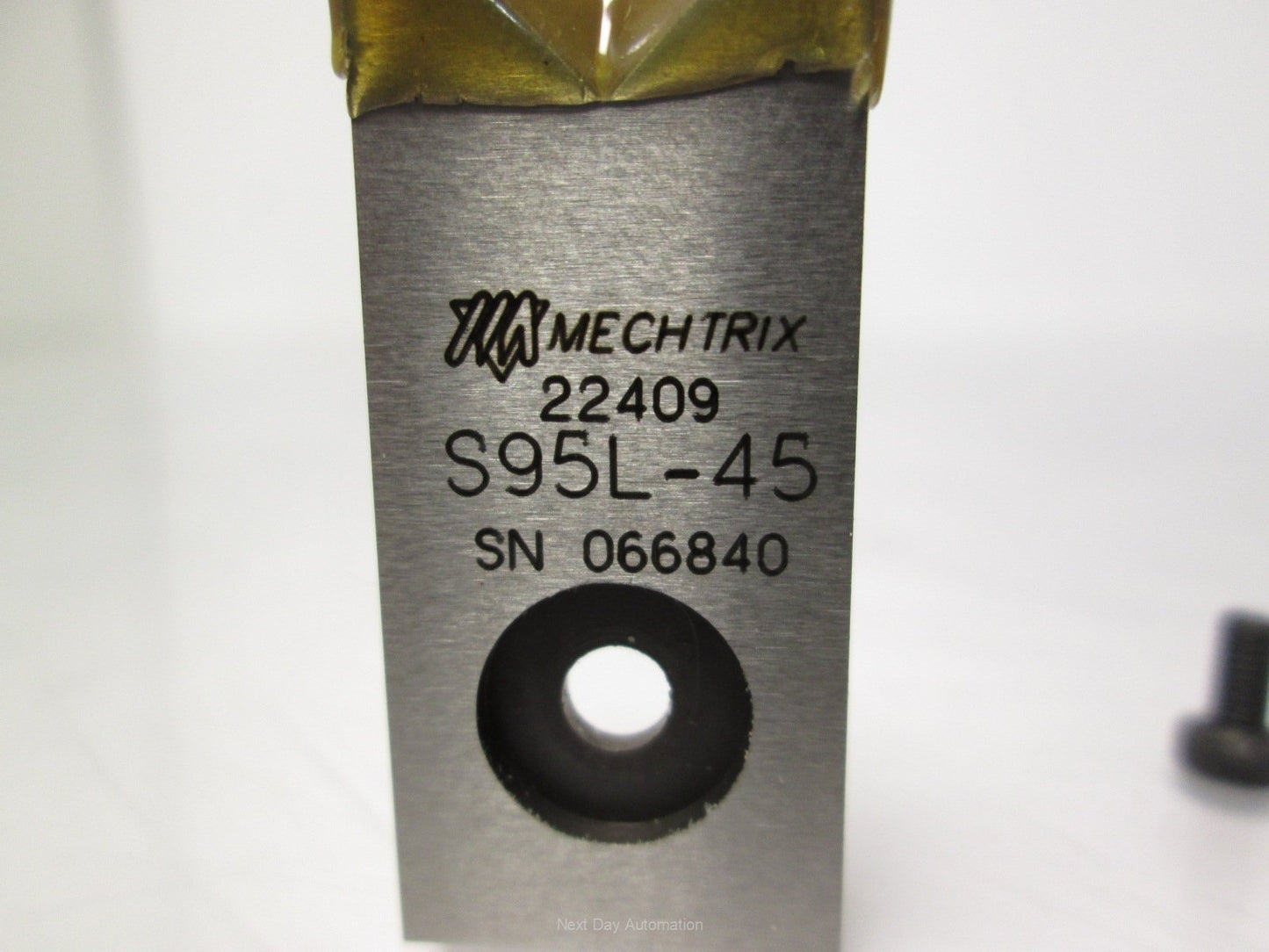 New Mechtrix S95L-45 Cut-Off Blade for Komax 34 Stripping Machine 45°