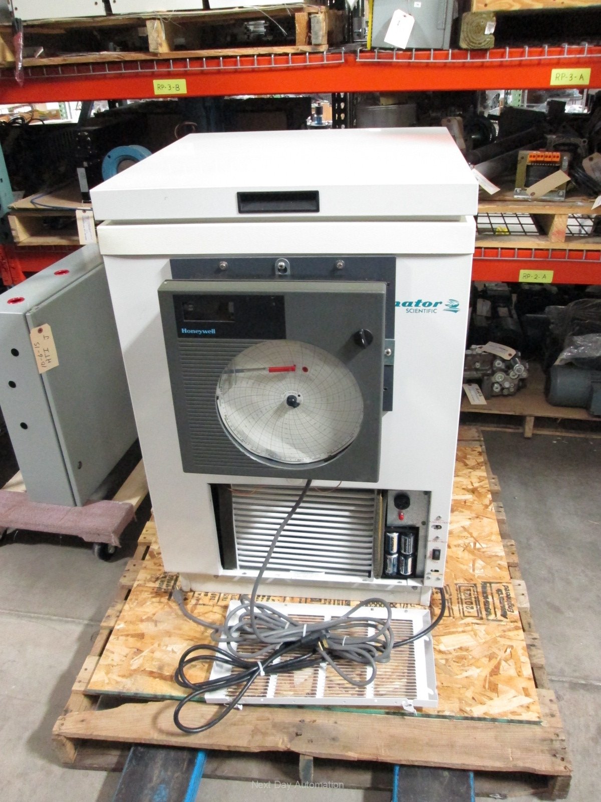 Used Kelvinator Scientific UC540 Chest Freezer Tested to -46°C w/ Honeywell Recorder