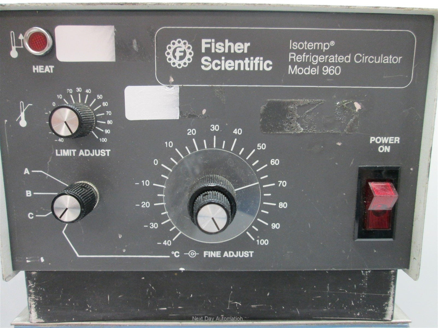 Used Fisher Scientific Model 960 Isotemp Circulator, Power: 120VAC 60Hz 12A