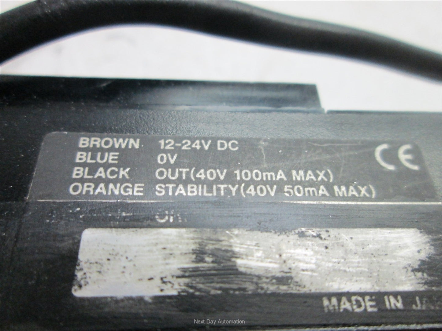 Used Keyence PS2-61P Amplifier Unit With PS-49C Reflective Sensor Head