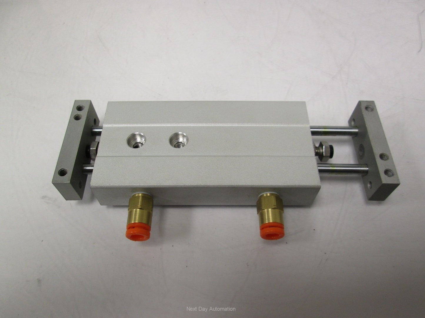 New Bimba TBD-810-M Twin Bore Double End Cylinder 8mm Bore 10mm Stroke M5 Ports