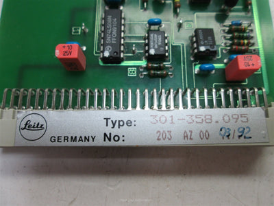 Used Leitz 301-358.095 R-TAST. Control Board