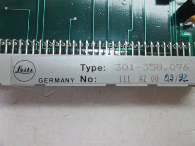 Used Leitz 301-358.096 DIG.-OUTPUT Control Board