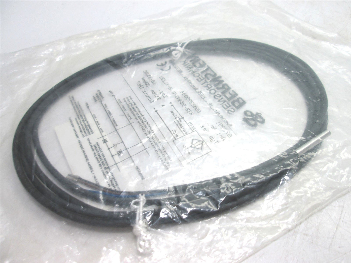 Used Robohand OISN-002 Inductive Proximity Sensor, Voltage: 10-30VDC, NPN 200mA
