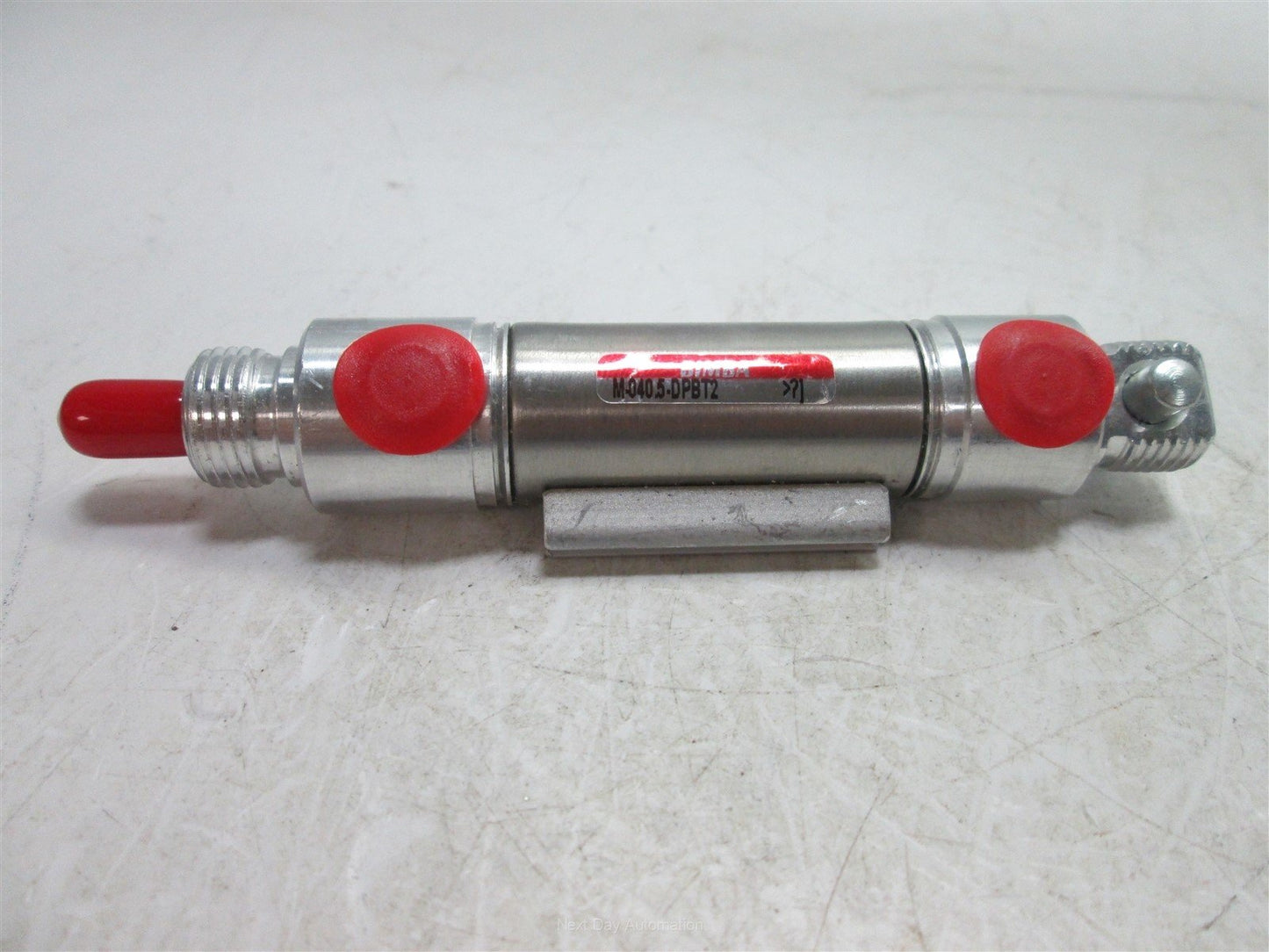 Used Bimba M-040.5-DPBT2 Air Cylinder, Bore: 3/4", Stroke: 0.5", Ports: 1/8" NPT