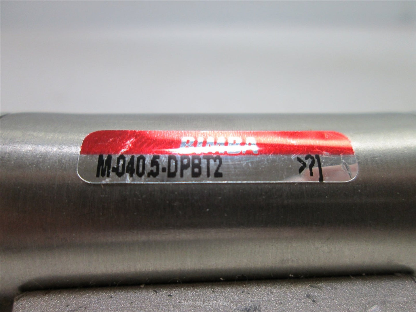 Used Bimba M-040.5-DPBT2 Air Cylinder, Bore: 3/4", Stroke: 0.5", Ports: 1/8" NPT