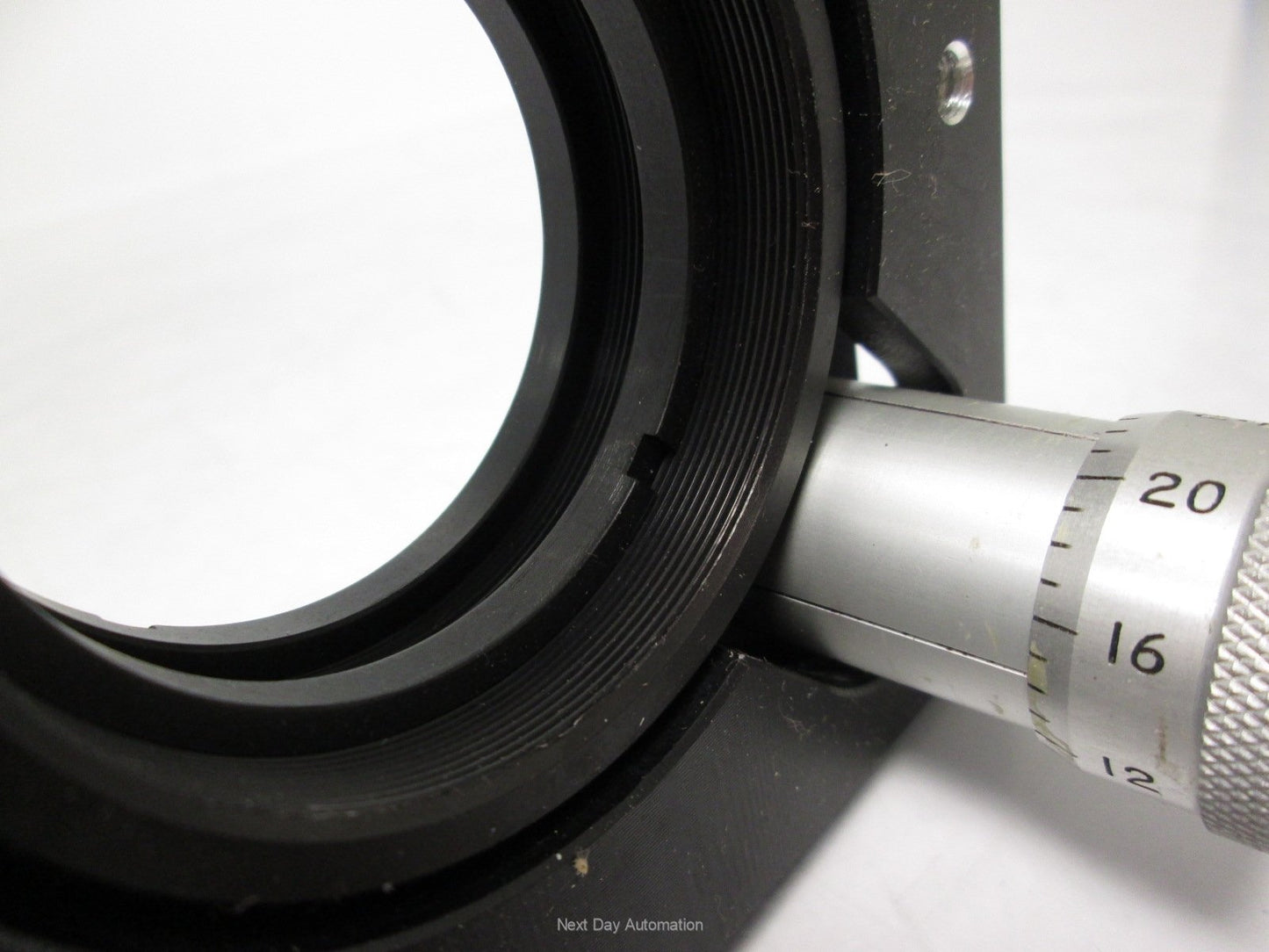 Used Aerotech AOM105-2 Manual Optical Gimbal Mount 1-3/4" Clear Aperture ±5° Range