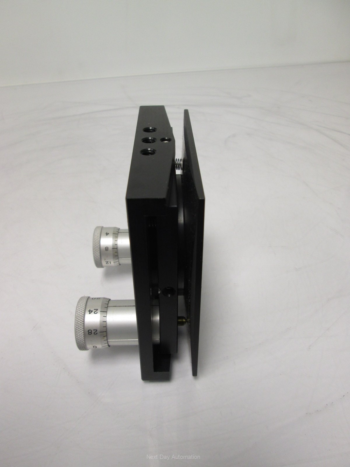 Used Aerotech AOM105-2 Manual Optical Gimbal Mount 1-3/4" Clear Aperture ±5° Range