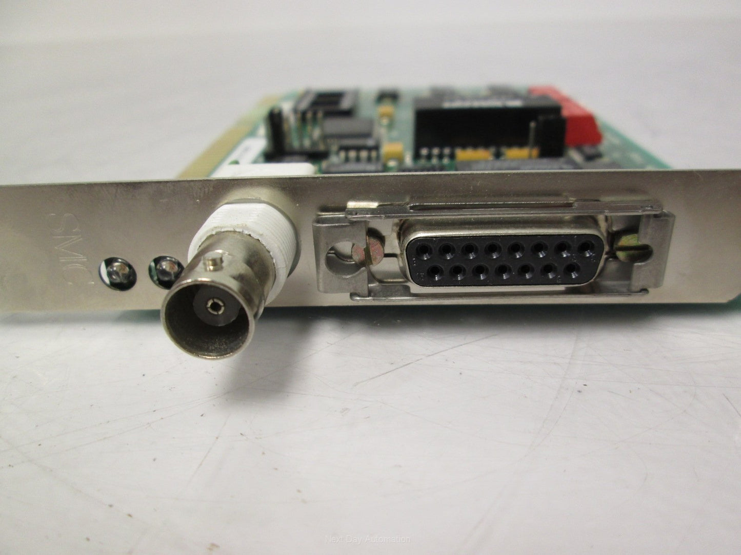 Used SMC 3016 Ethernet Controller Card BNC & 15-Pin D-Sub Assy 710.153 Drill 700.153