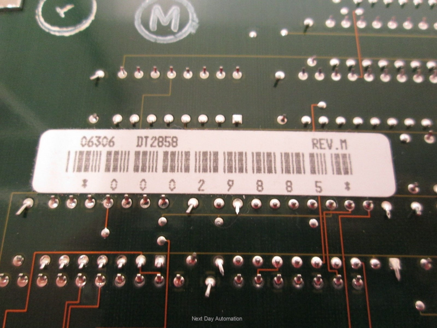 Used Data Translation DT2858 06305 Rev. M Auxiliary Frame Processing Board 16-Bit ISA