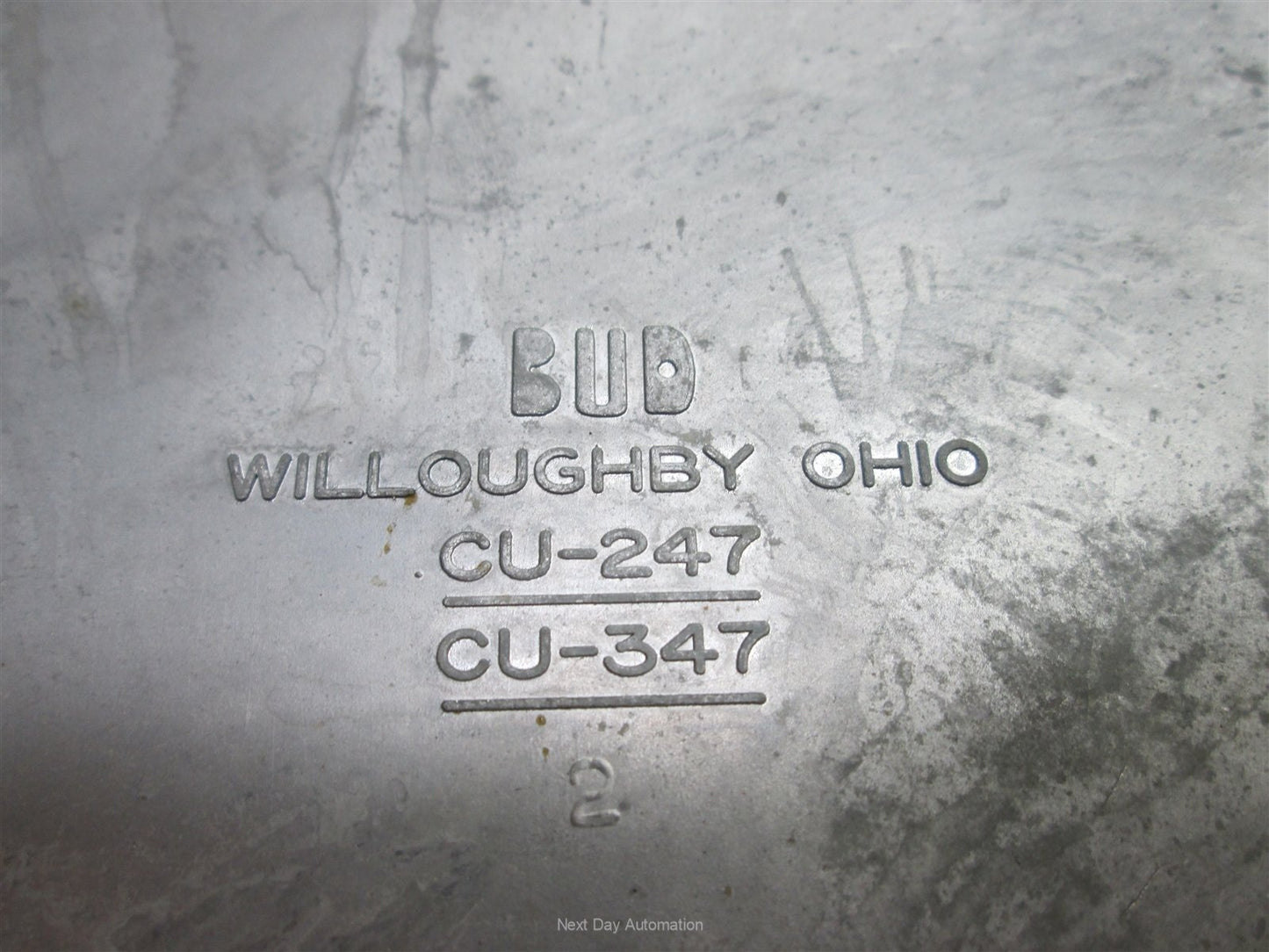 Used Bud CU-247 Project Box, Dimensions: 7.25" x 4.5" x 2", *Holes - See Pictures*