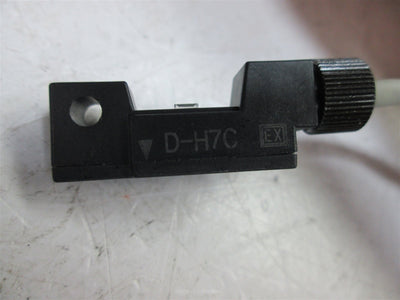 Used SMC D-H7C Solid State Switch, Band Mounting Style, 2-Wire, Voltage: 24VDC