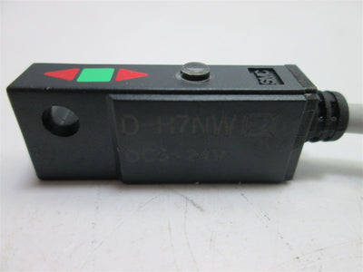Used SMC D-H7NW Solid State Switch, Band Mounting Style, 2-Color Indication Type