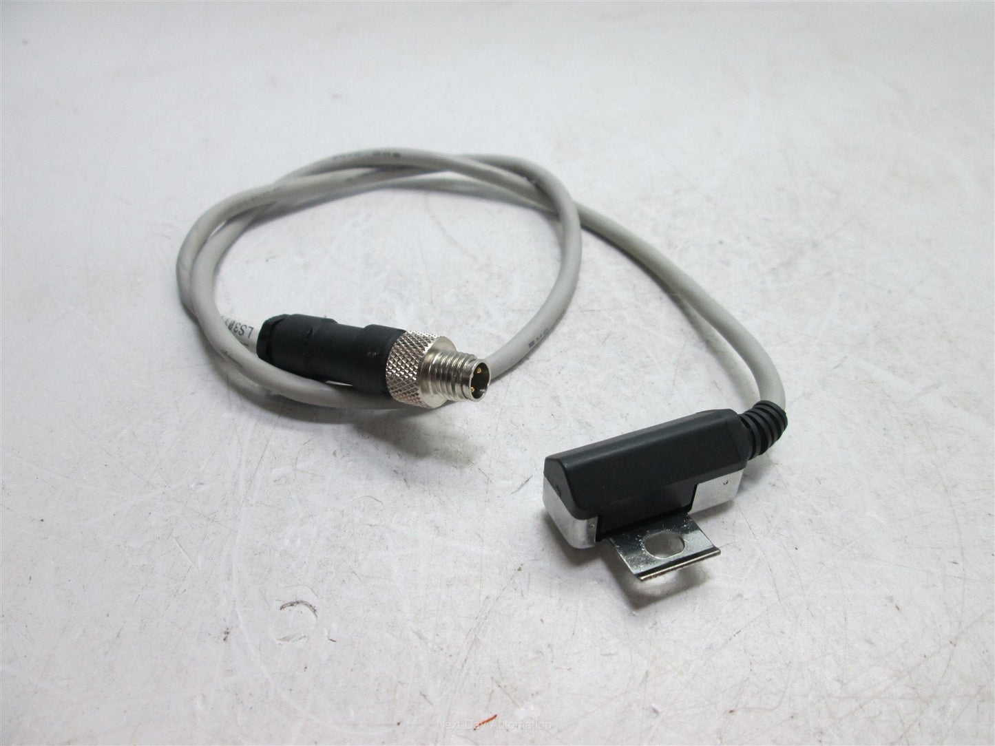 Used SMC D-F59 Solid State Switch, Tie-Rod Mounting, Voltage: 4.5-28VDC, NPN Output