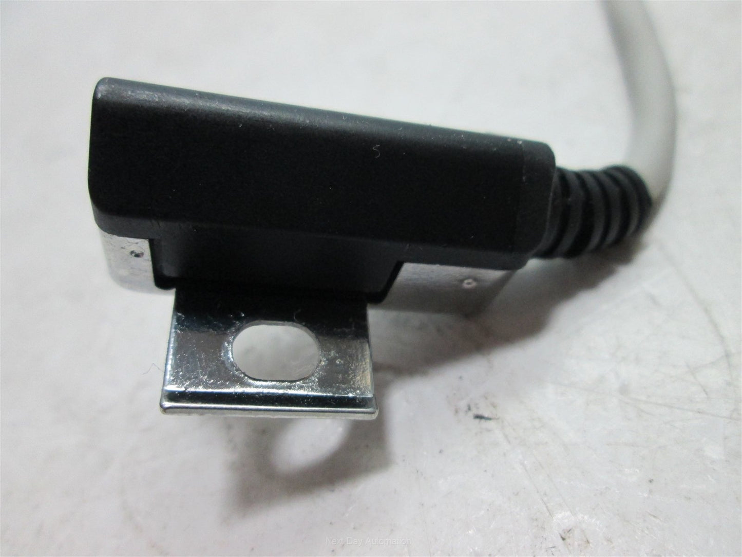 Used SMC D-F59 Solid State Switch, Tie-Rod Mounting, Voltage: 4.5-28VDC, NPN Output