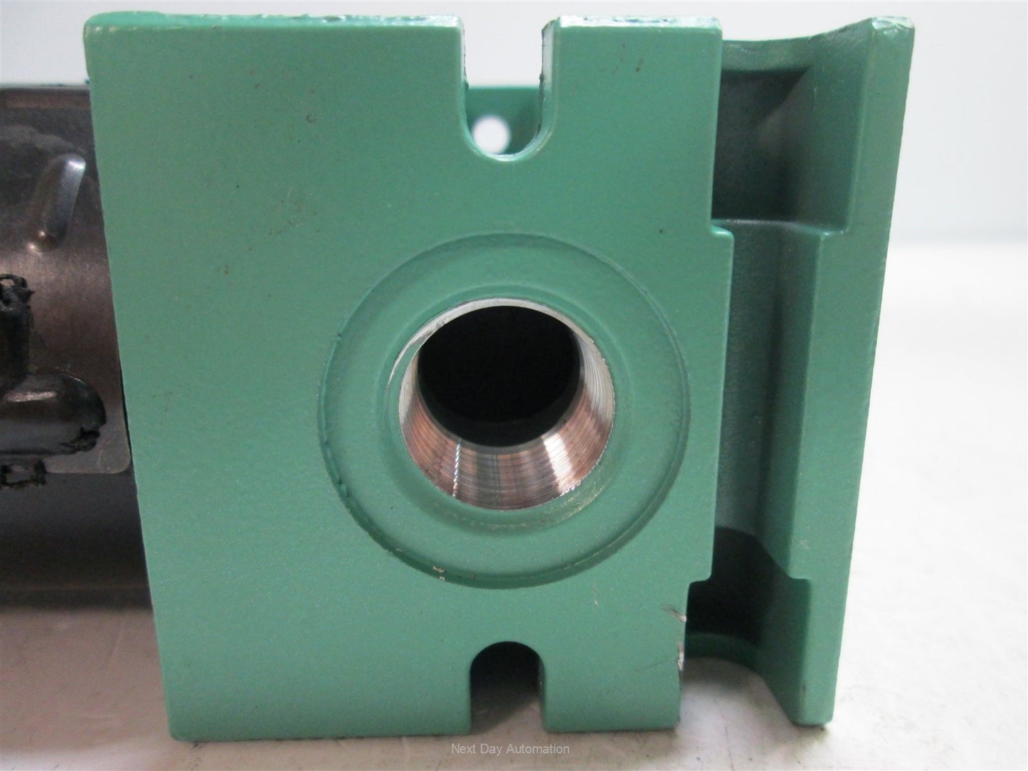 Used Numatics F21B-03 Pneumatic Filter, Ports: 3/8" NPT, Pressure Rating: 150psi Max