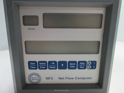 Used Micro Motion NFC10S Net Flow Computer, Supply: 110/115 or 220/230VAC or 12-30VDC