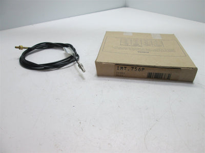 Used Banner IMT-756P Fiber End Assembly, 8-32 Threaded Barrel to 0.185" Diameter End