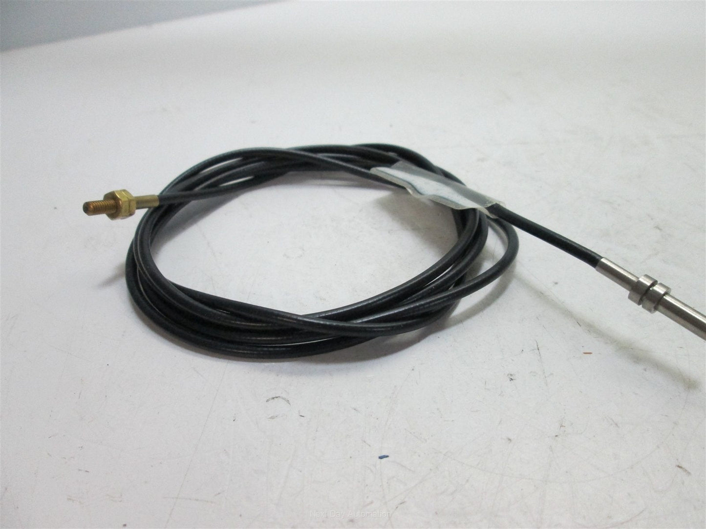 Used Banner IMT-756P Fiber End Assembly, 8-32 Threaded Barrel to 0.185" Diameter End