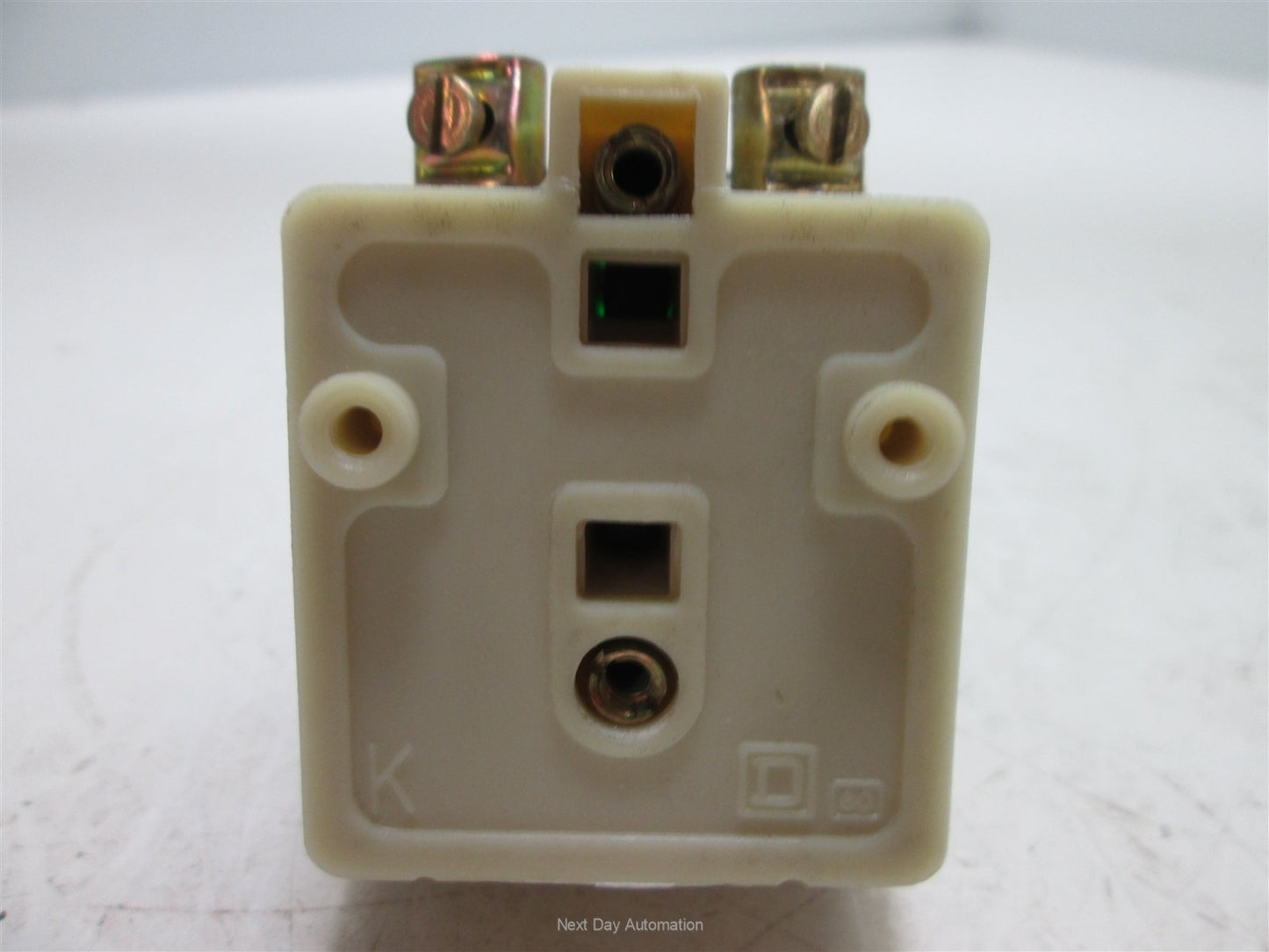 New Square D 9001 KM38G9 Pilot Light With Green Lens, Voltage: 120VAC/DC