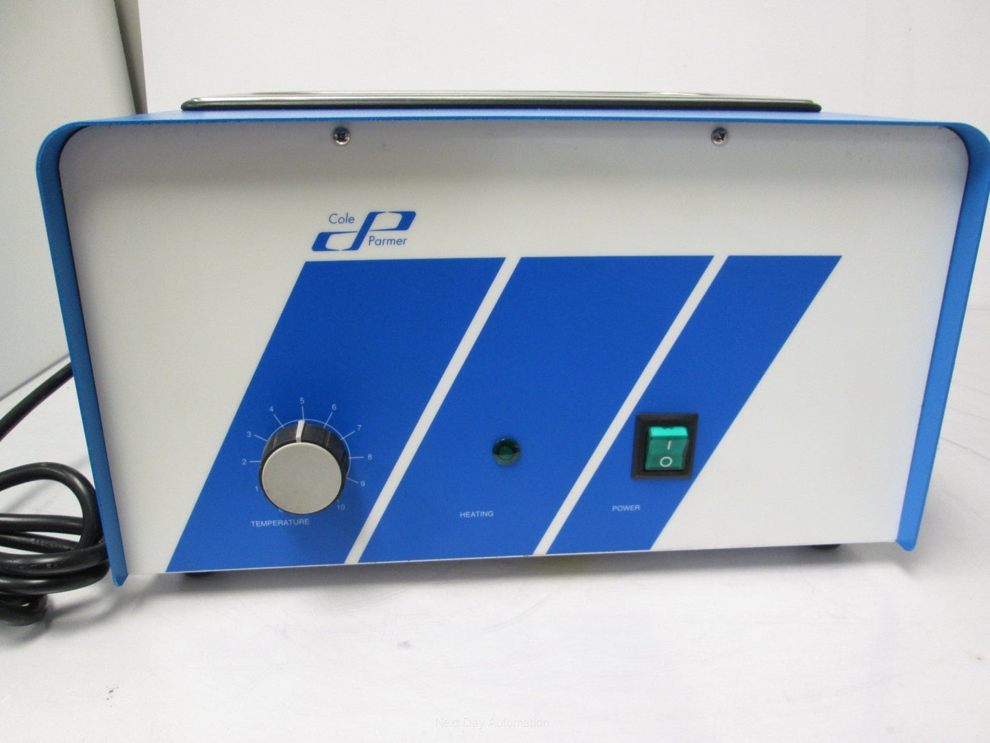 Used Cole Parmer 12500-10,-15 Water Bath 5L (1.32gal) Capacity 100°C (212°F) 120VAC
